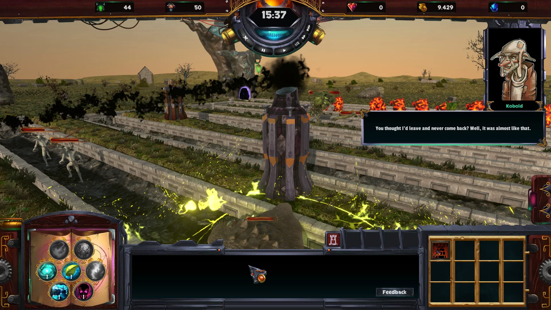 Изображение игры: Elemental War - A Tower Defense Game