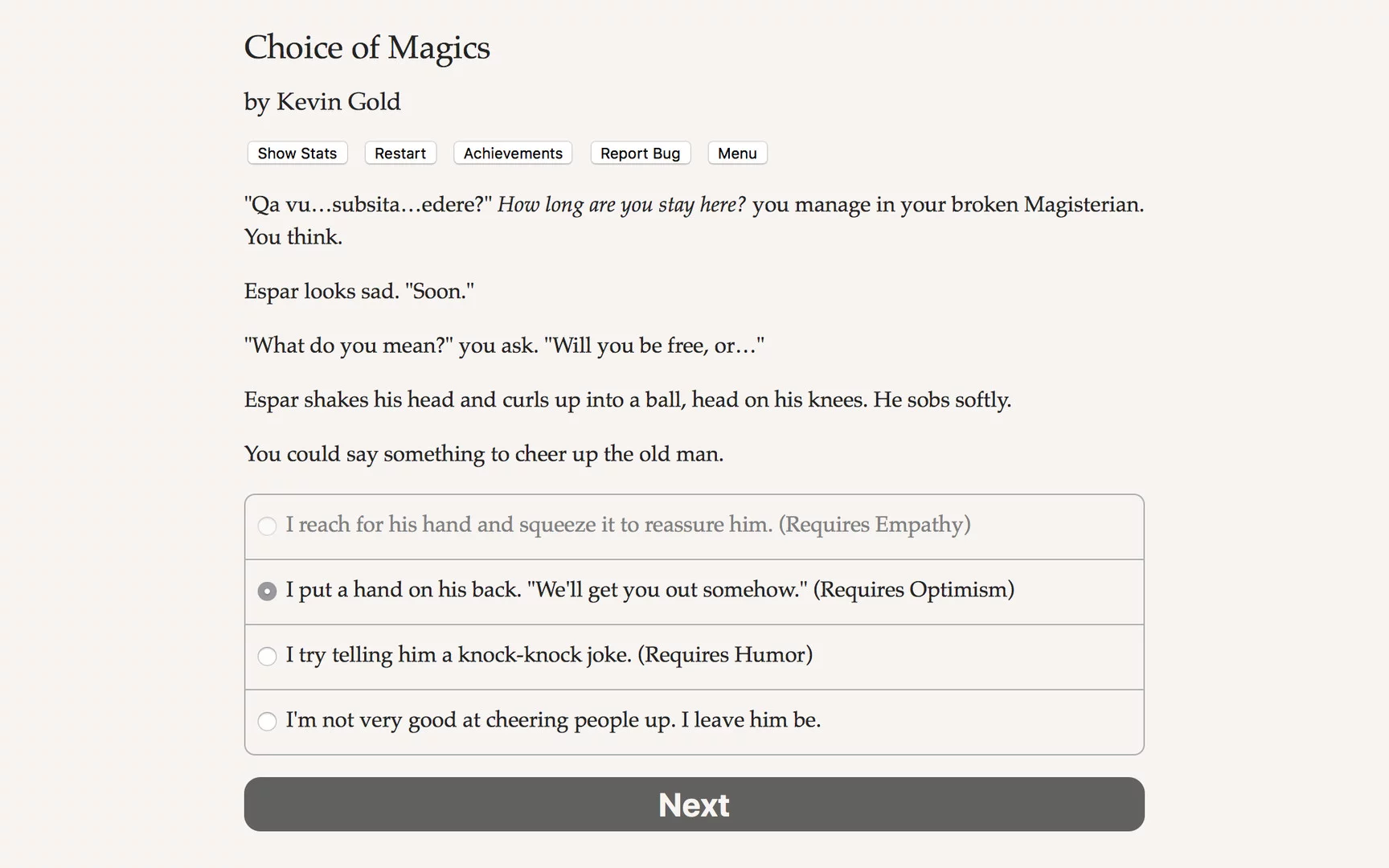 Изображение игры: Choice of Magics