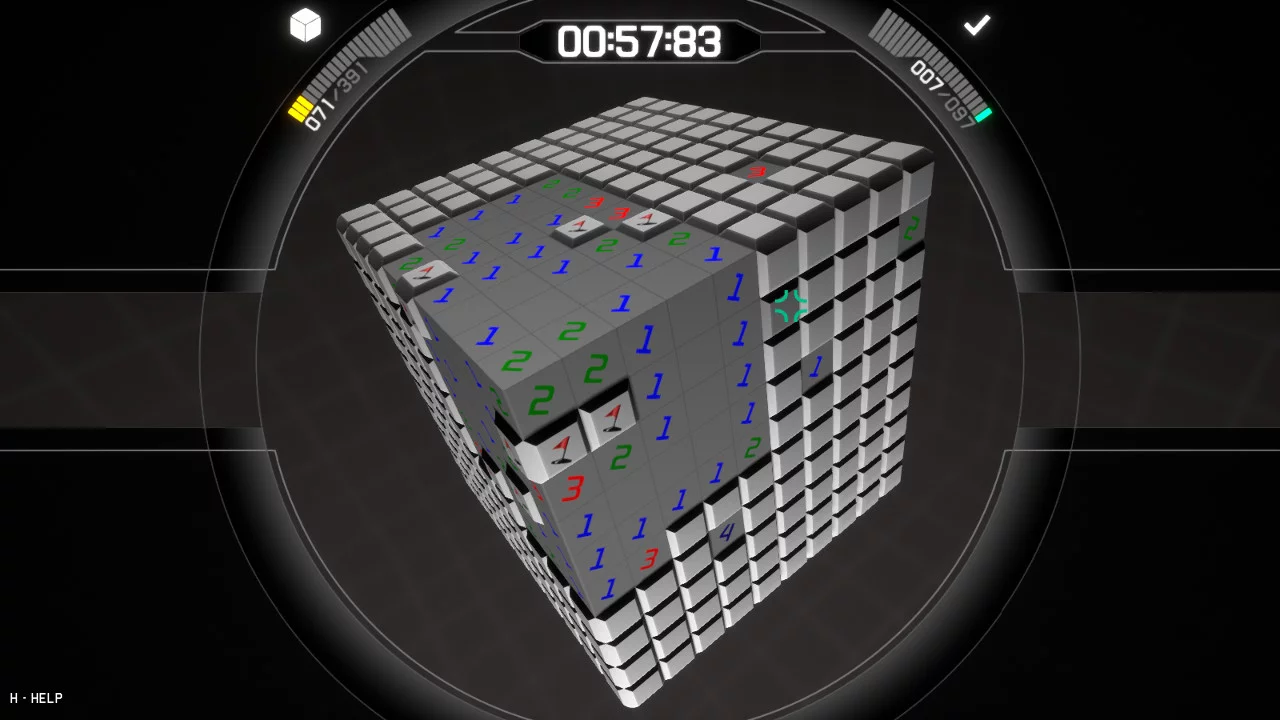 Изображение игры: Cube Full of Mines