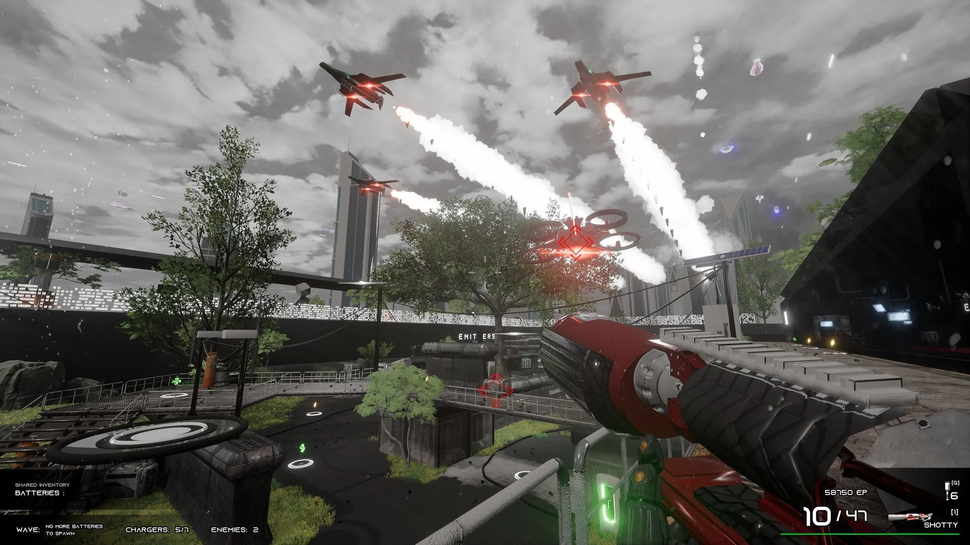 Изображение игры: Emitters - Drone Invasions