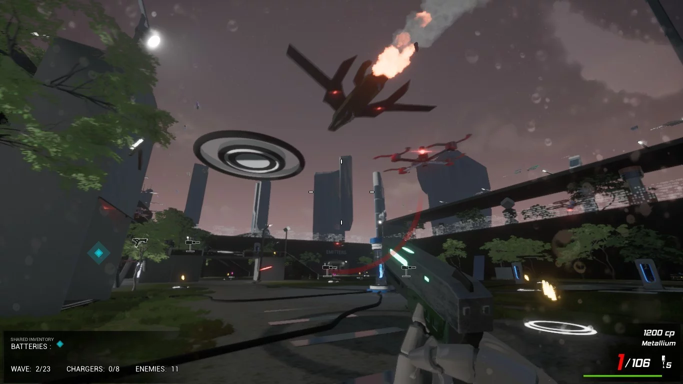 Изображение игры: Emitters - Drone Invasions