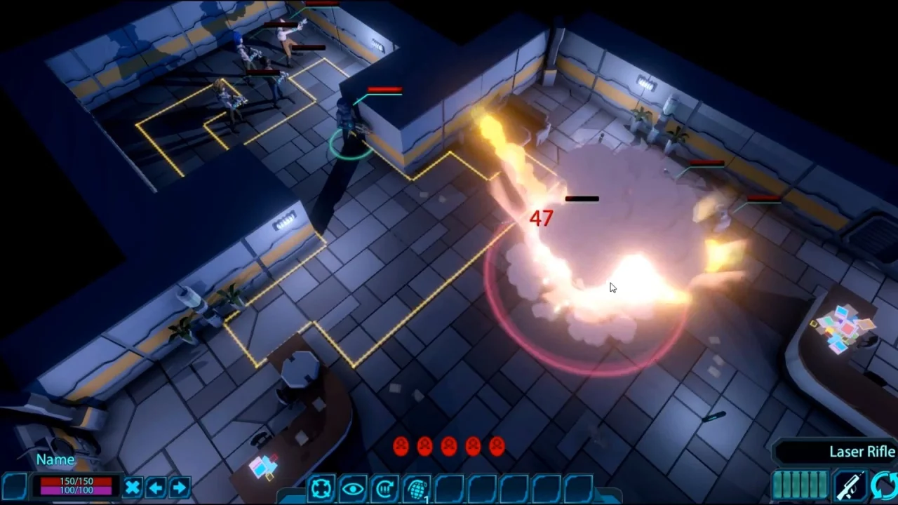 Изображение игры: Galaxy Squad