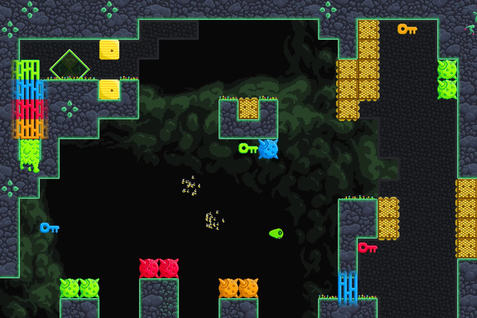 Изображение игры: The True Slime King