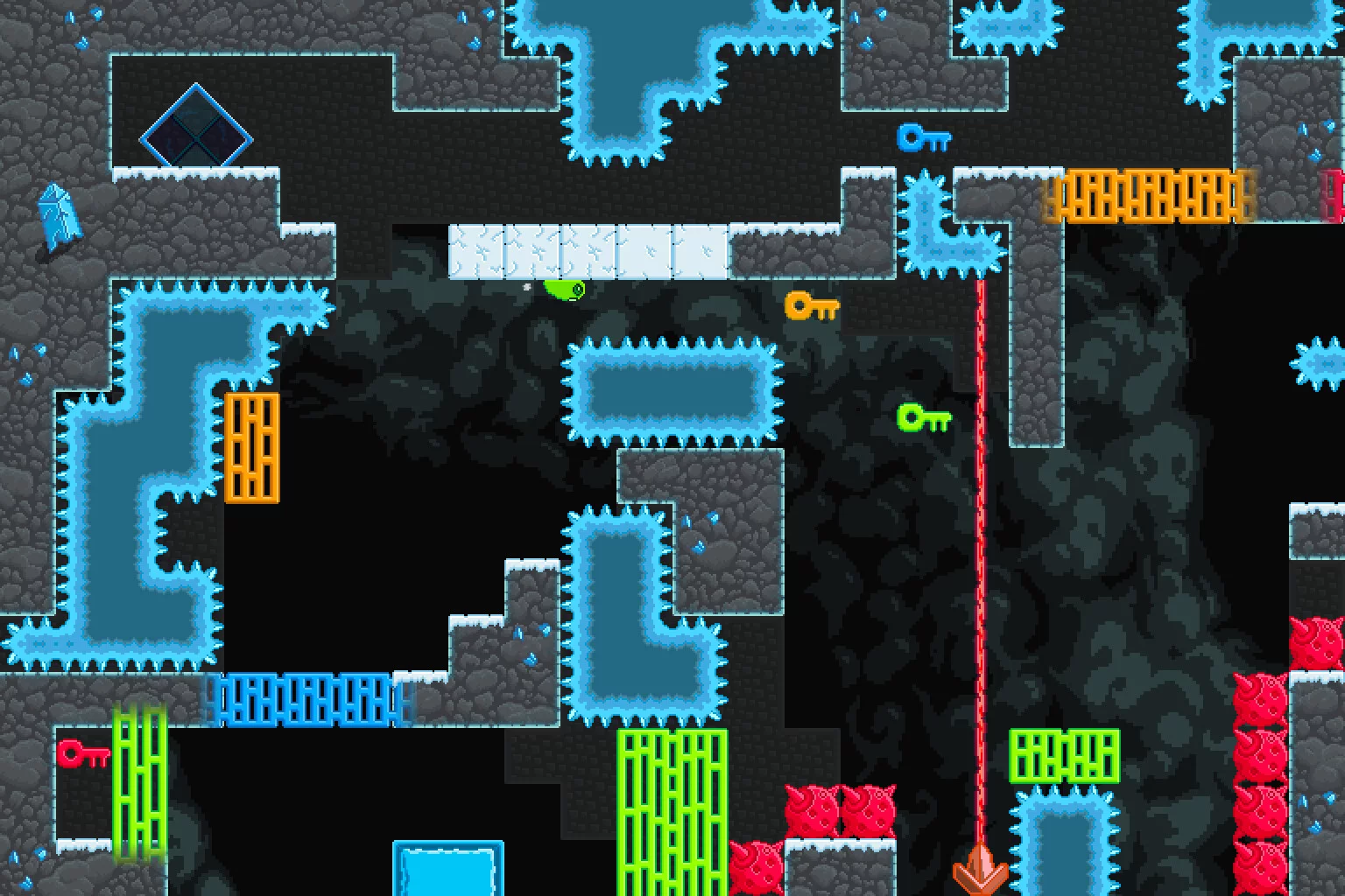 Изображение игры: The True Slime King