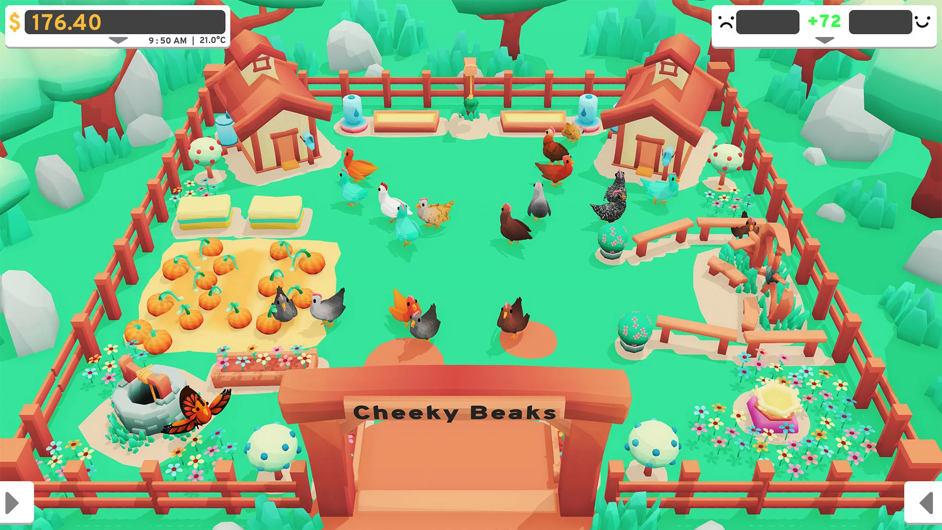 Изображение игры: Cheeky Chooks