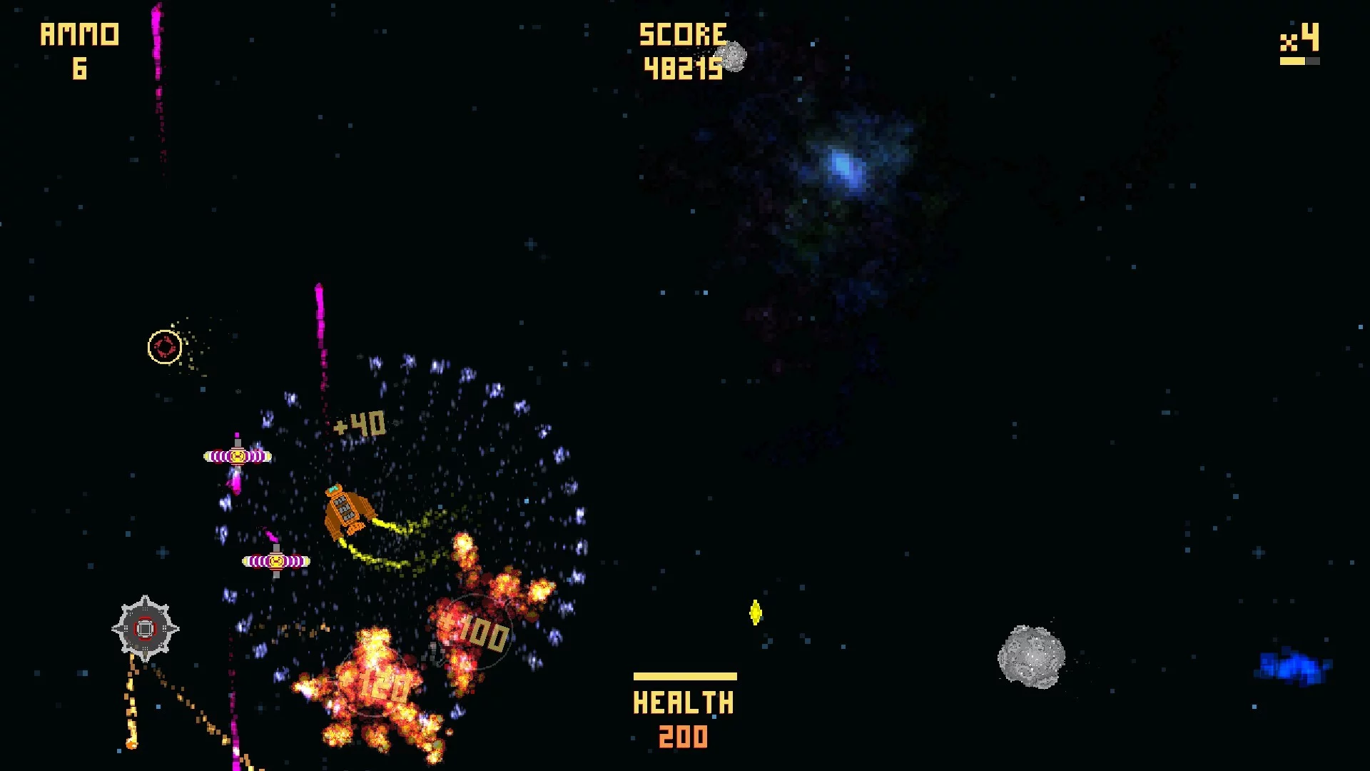 Изображение игры: Space Mayhem