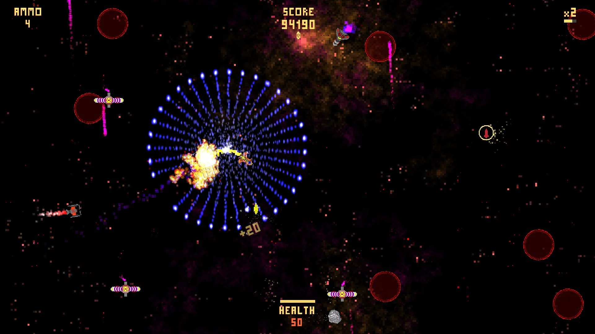 Изображение игры: Space Mayhem