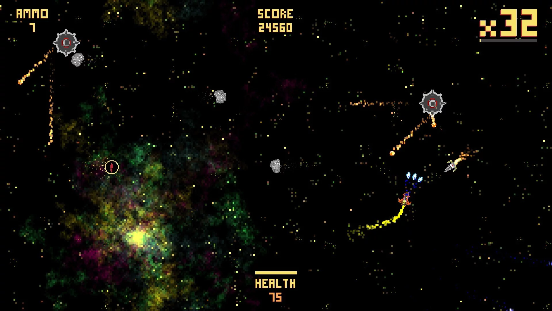 Изображение игры: Space Mayhem