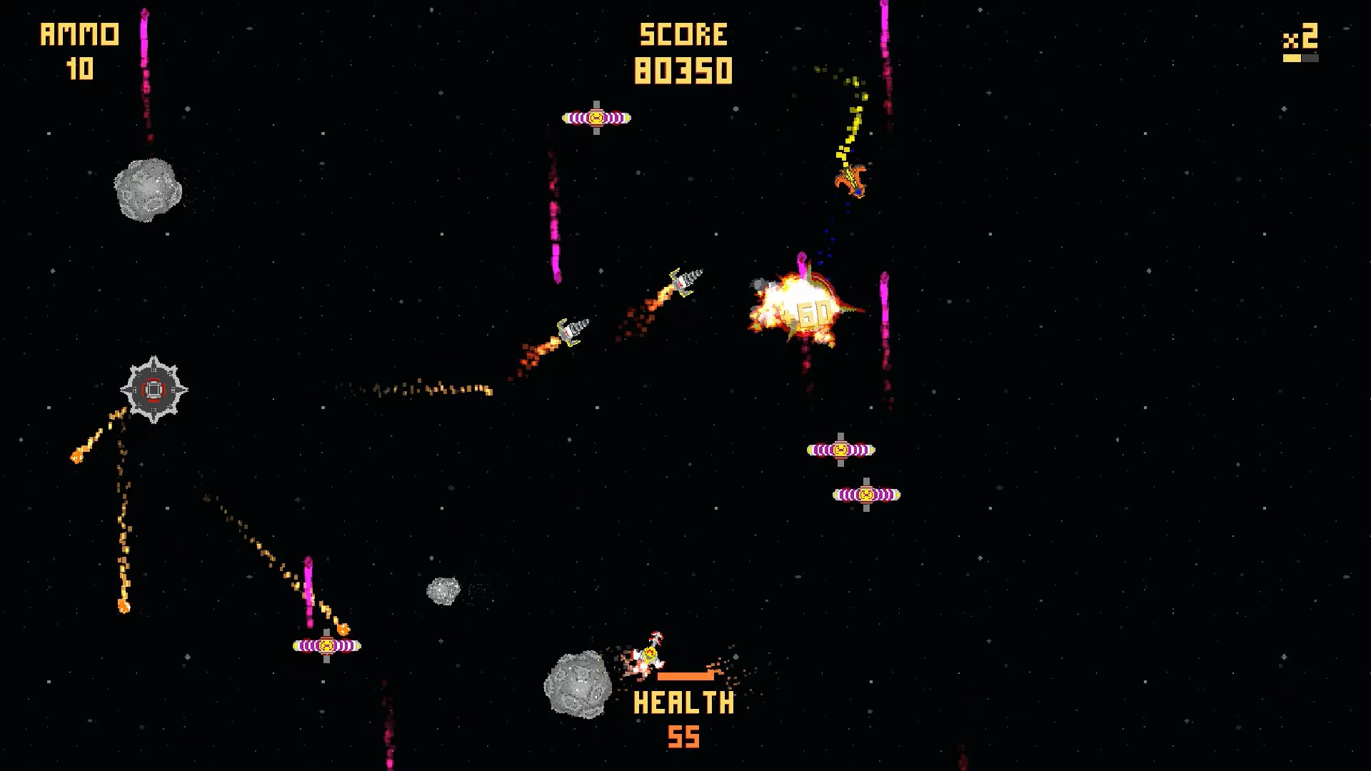 Изображение игры: Space Mayhem