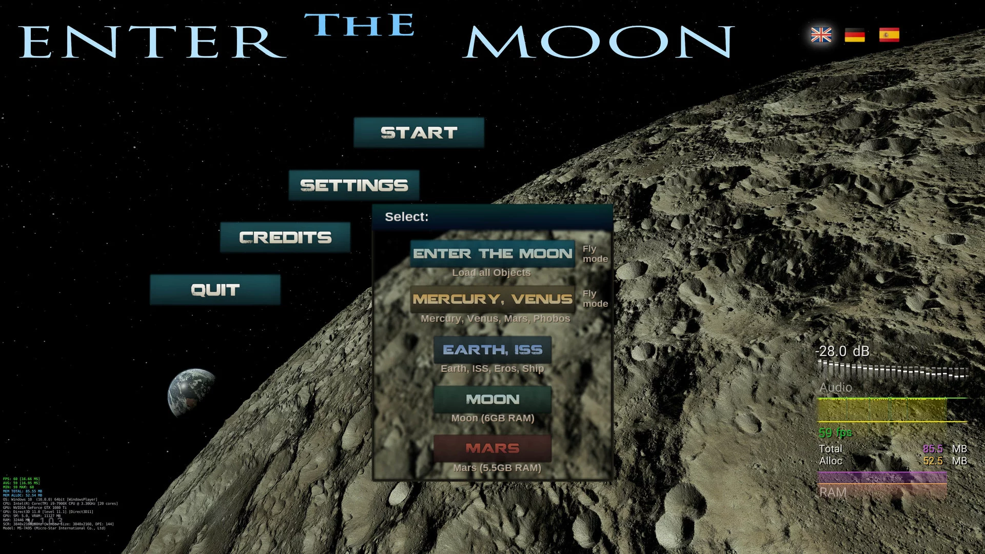 Изображение игры: Enter The Moon