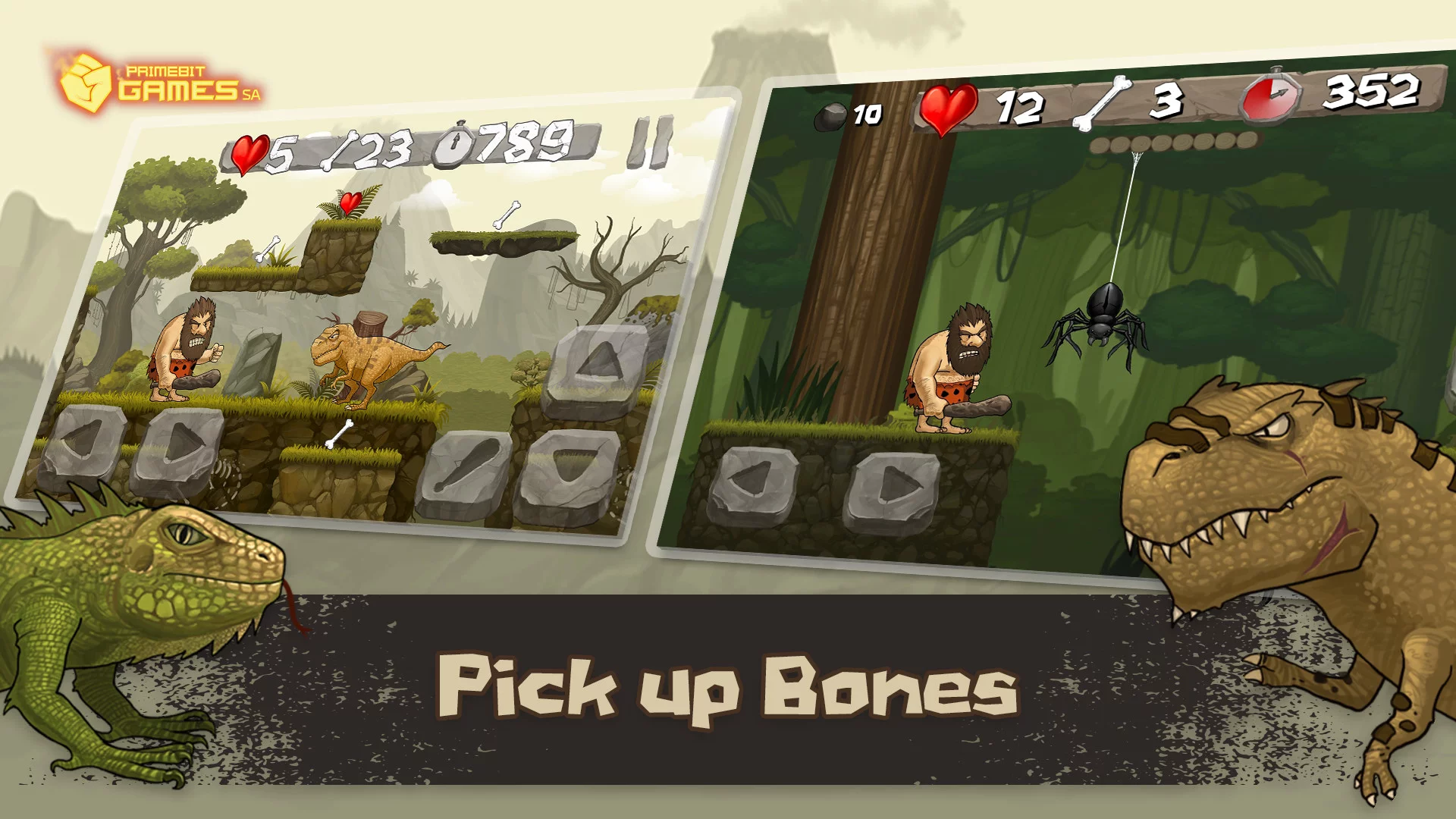 Изображение игры: Caveman Chuck