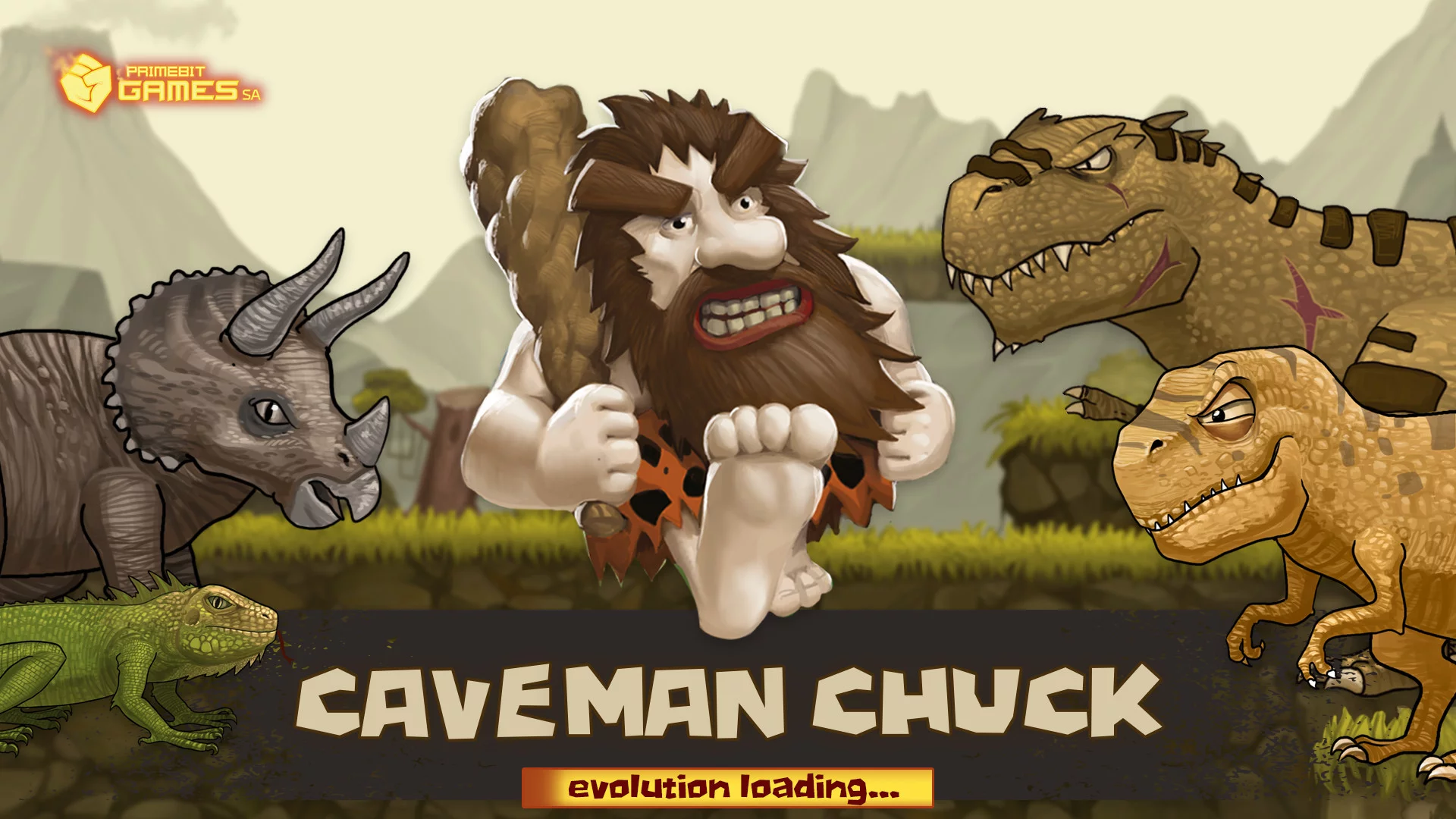 Изображение игры: Caveman Chuck