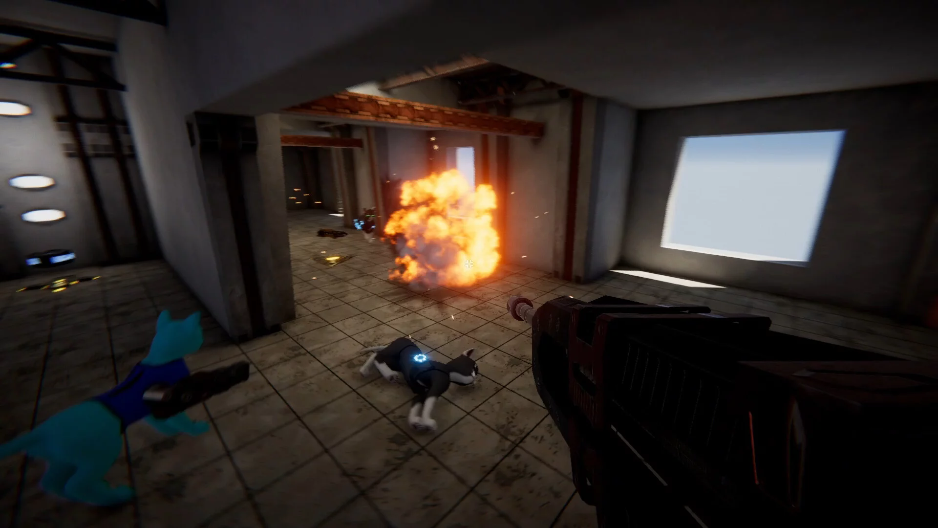 Изображение игры: Cat Warfare