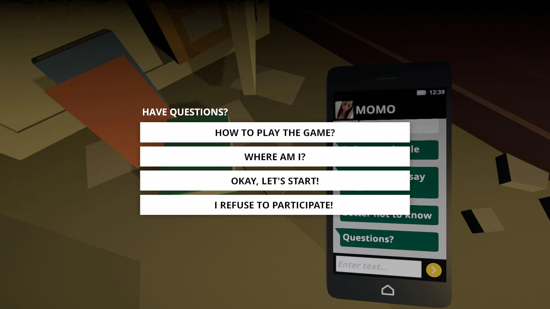 Изображение игры: MOMO.EXE