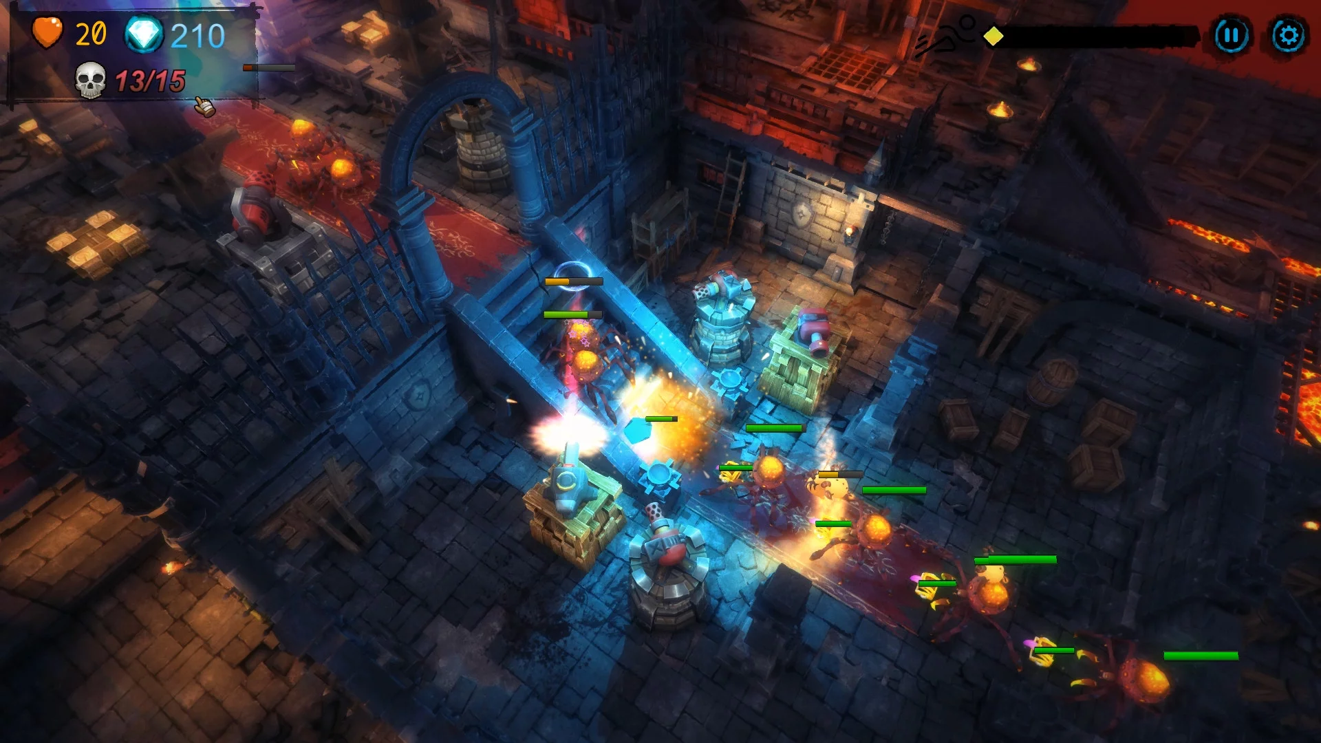 Изображение игры: Yet another tower defence