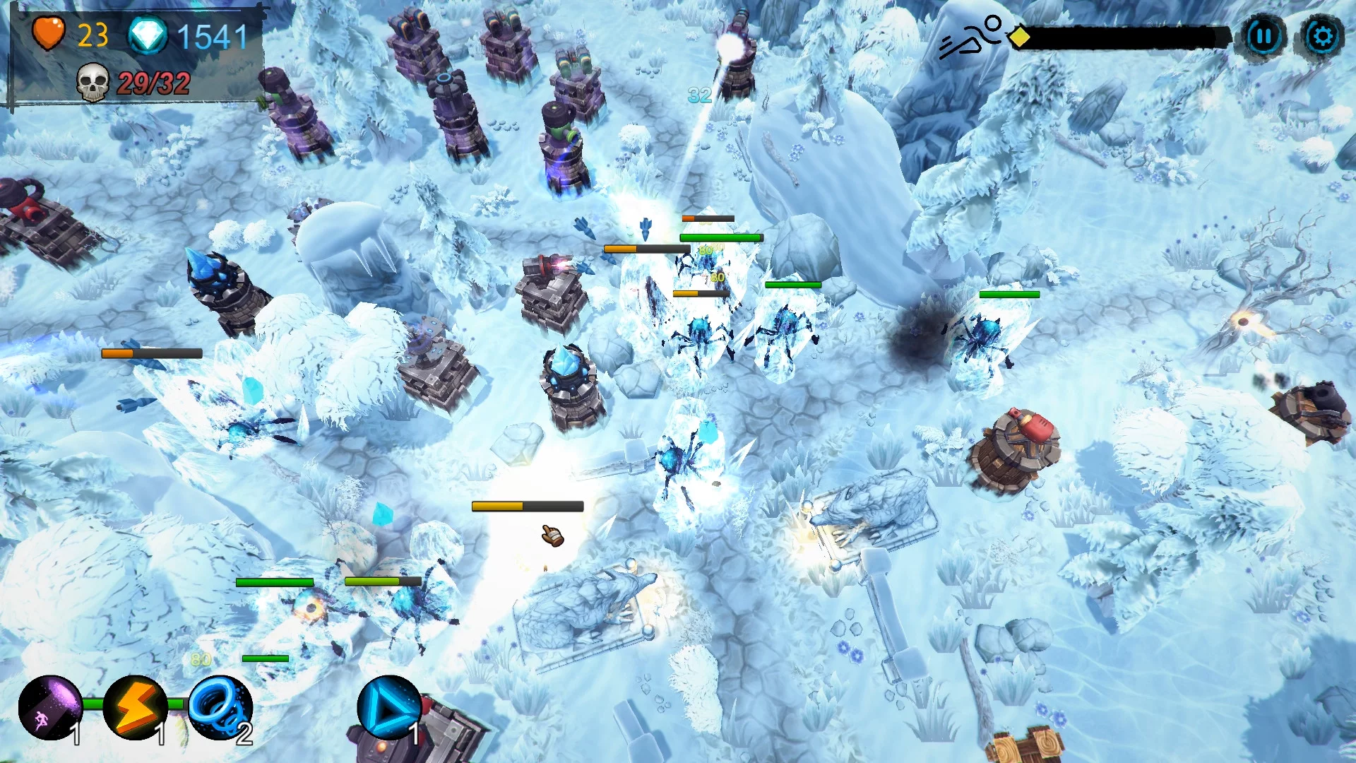 Изображение игры: Yet another tower defence