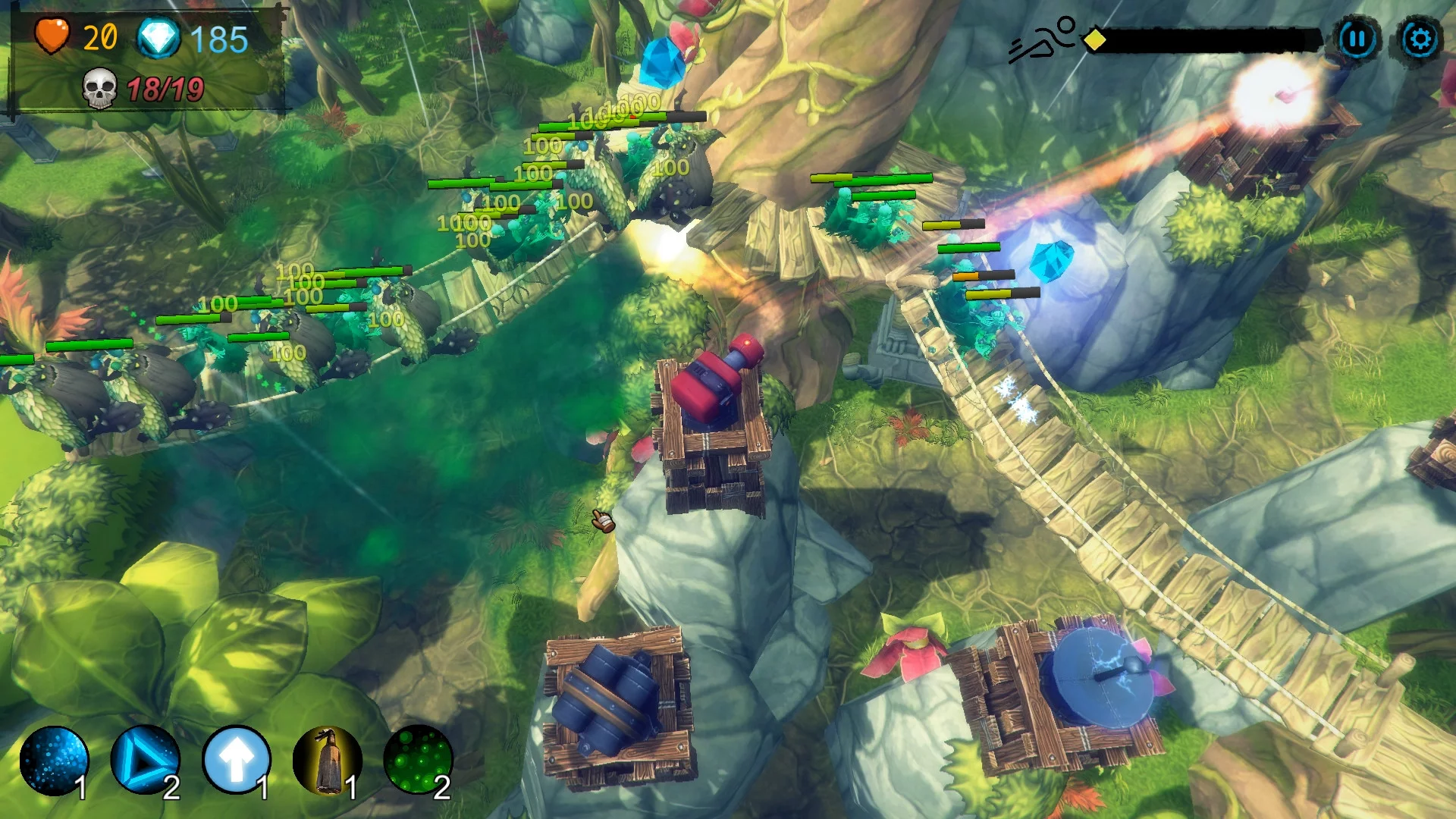 Изображение игры: Yet another tower defence