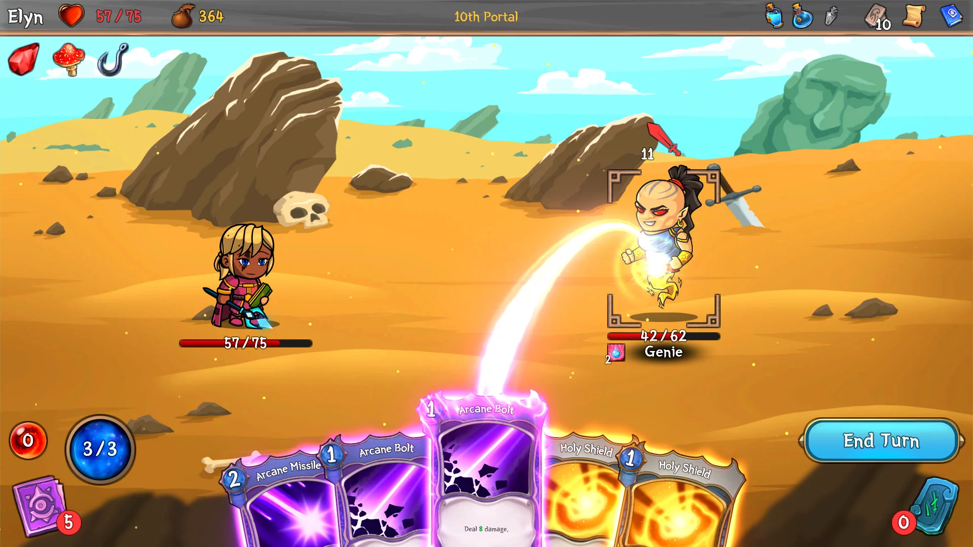 Изображение игры: Spellrune: Realm of Portals