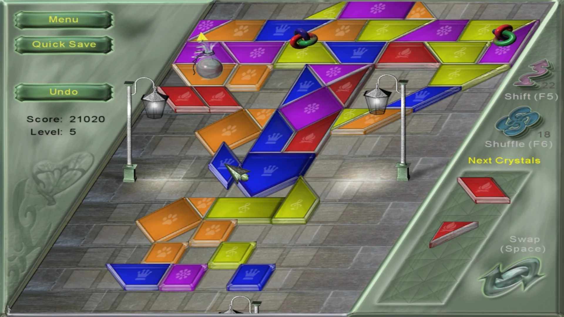 Изображение игры: Crystal Path