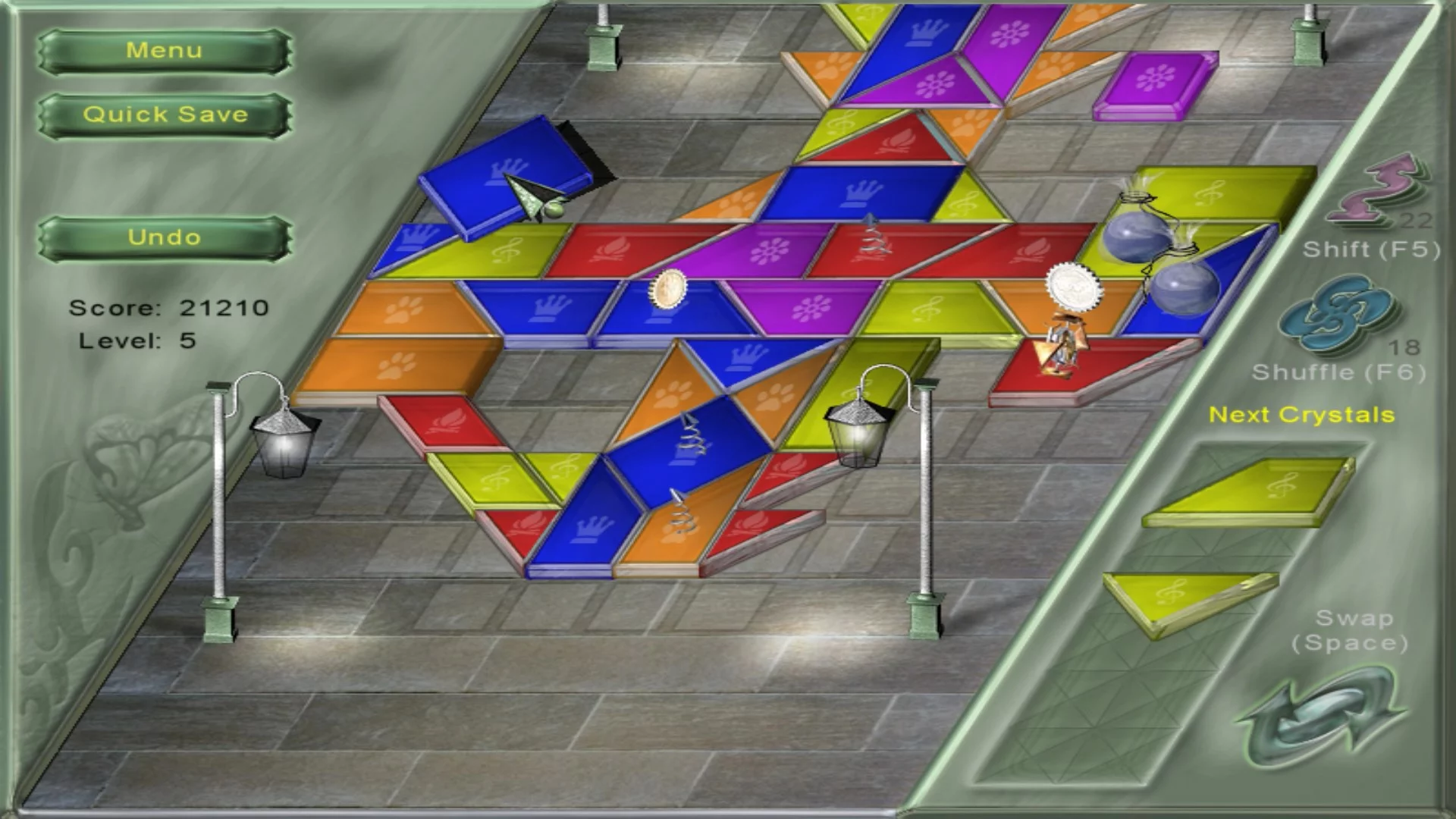 Изображение игры: Crystal Path
