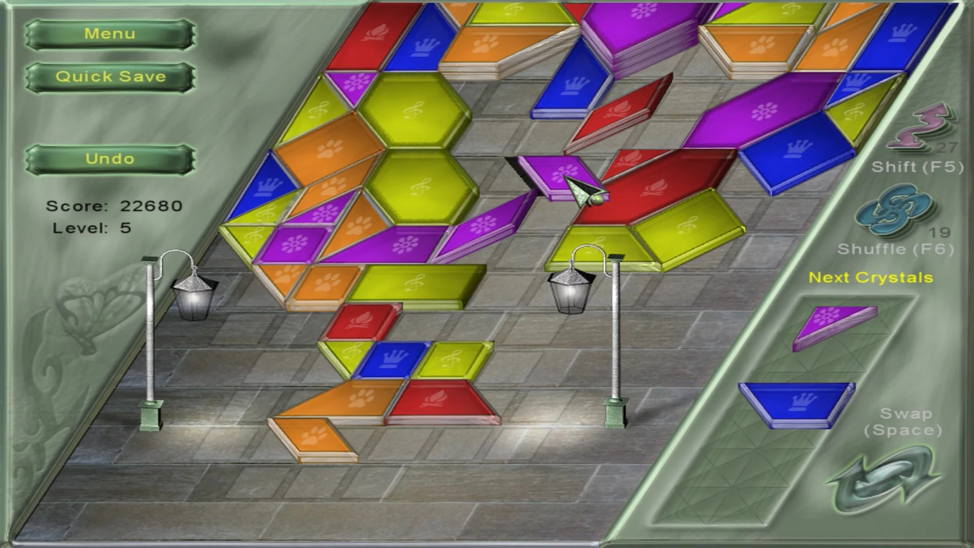Изображение игры: Crystal Path