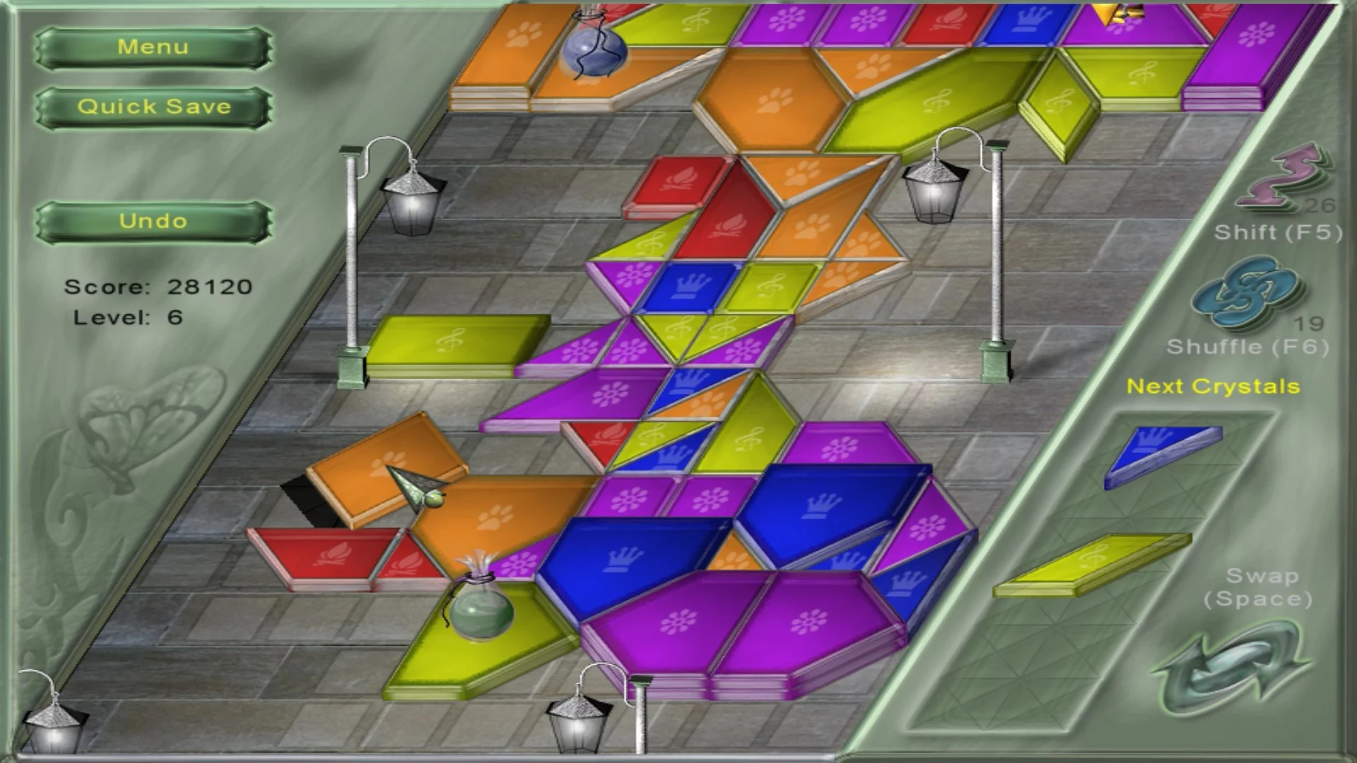 Изображение игры: Crystal Path