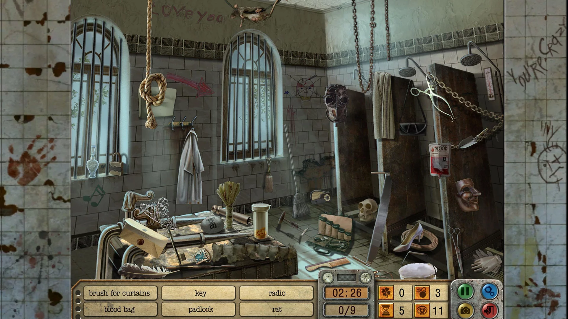 Изображение игры: Dark Asylum: Mystery Adventure
