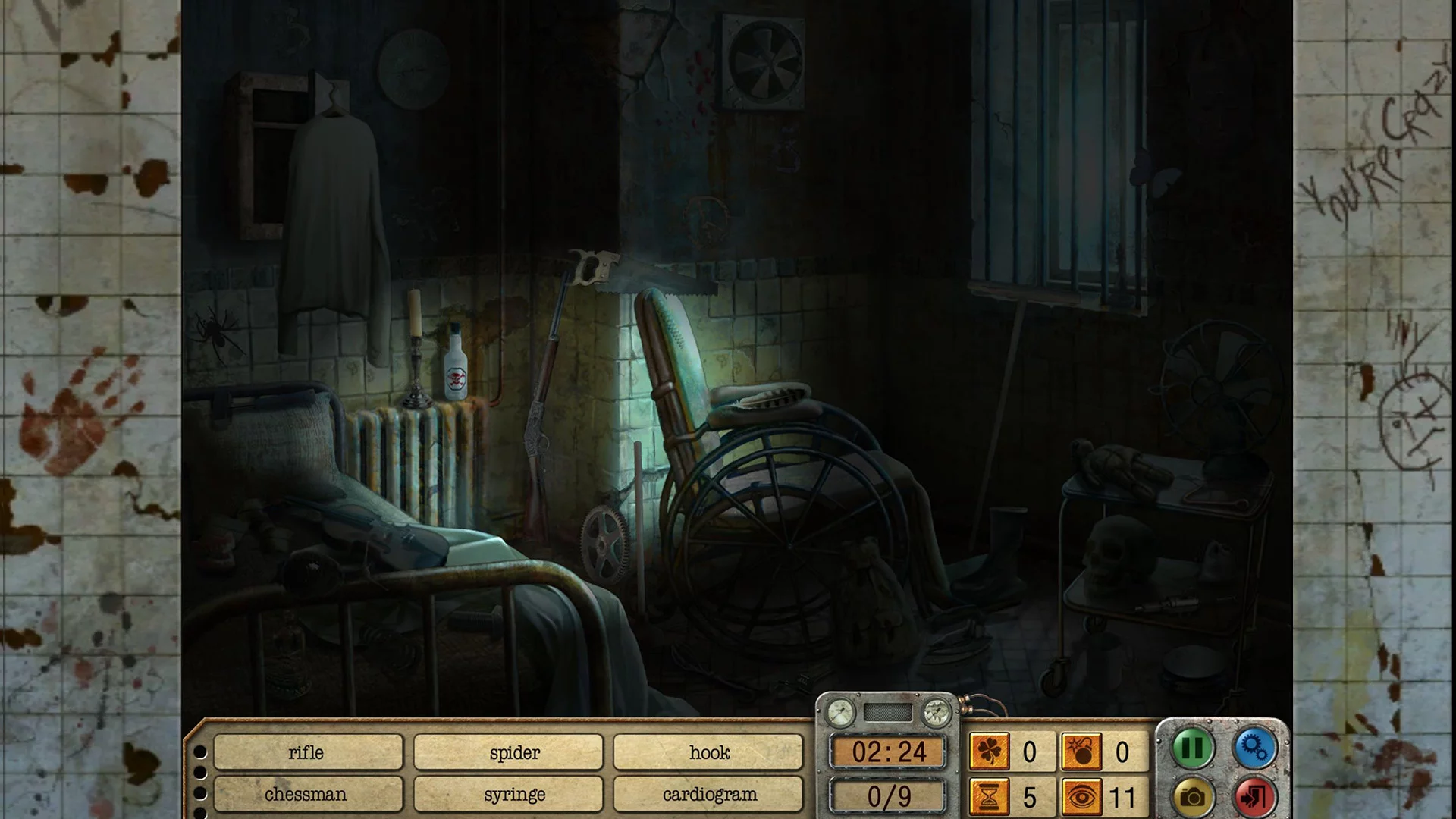 Изображение игры: Dark Asylum: Mystery Adventure