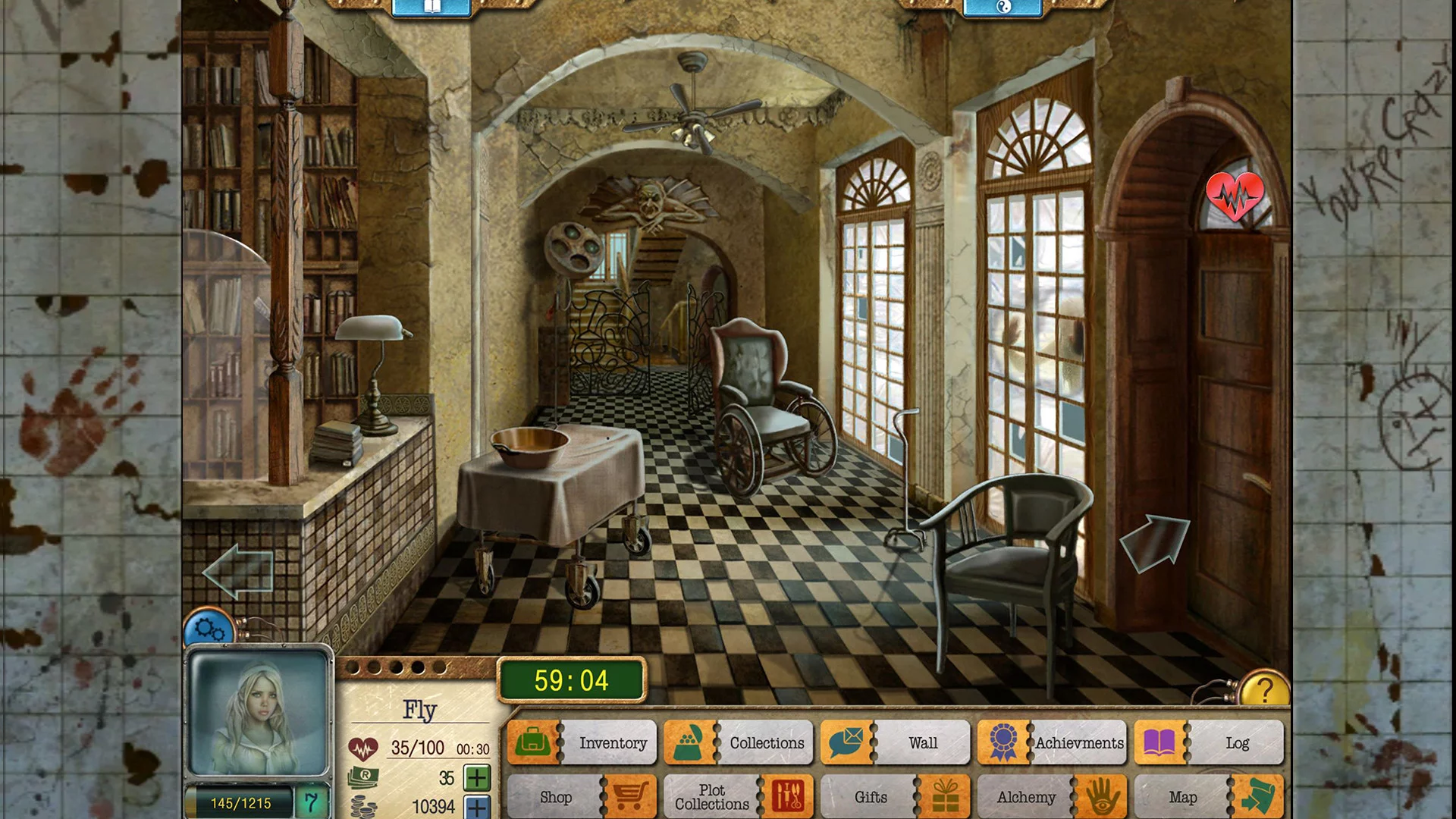 Изображение игры: Dark Asylum: Mystery Adventure