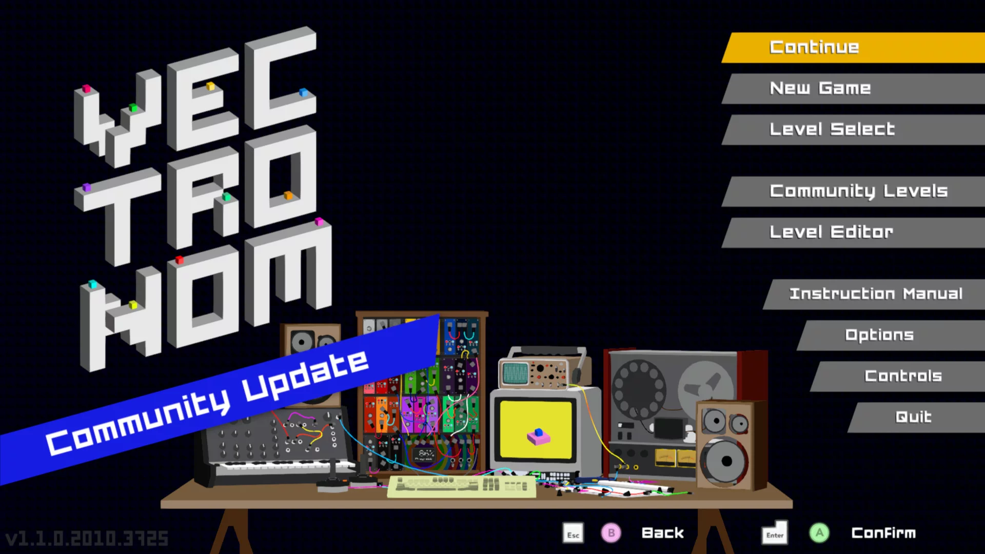 Изображение игры: Vectronom