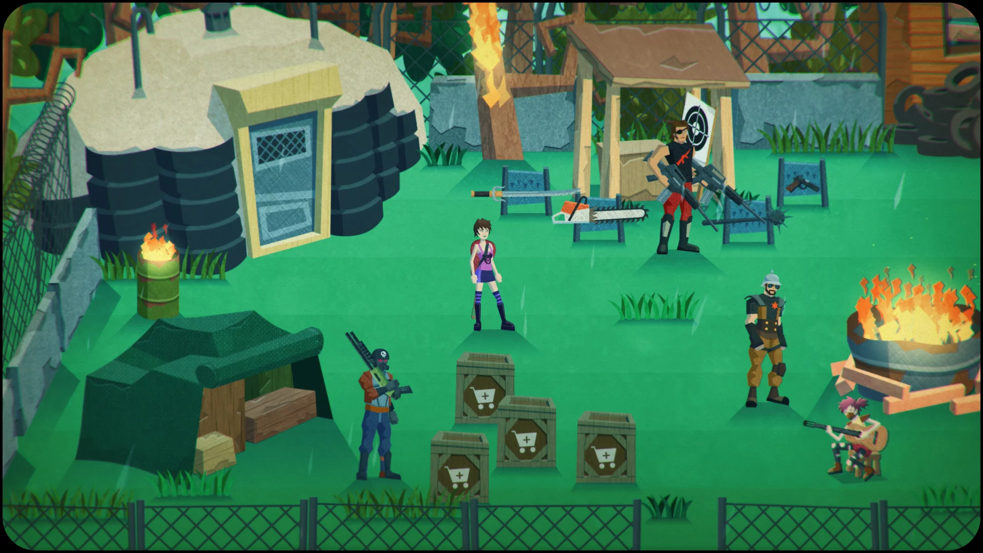 Изображение игры: Infected Shelter