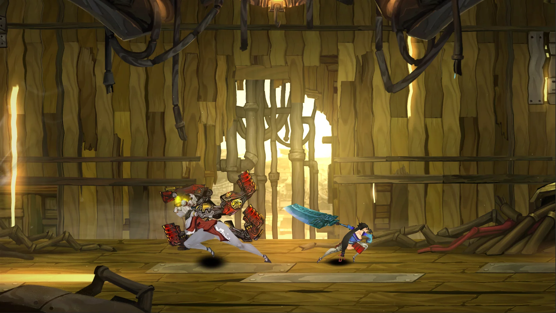 Изображение игры: Bladed fury