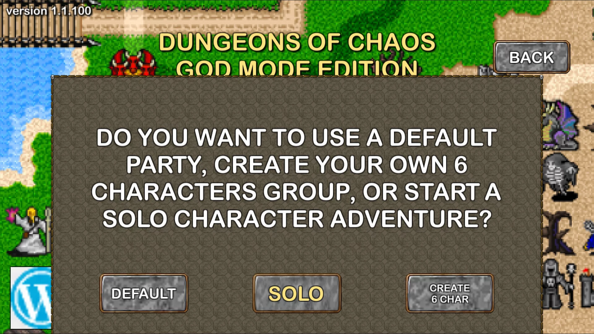 Изображение игры: DoC God Mode Edition