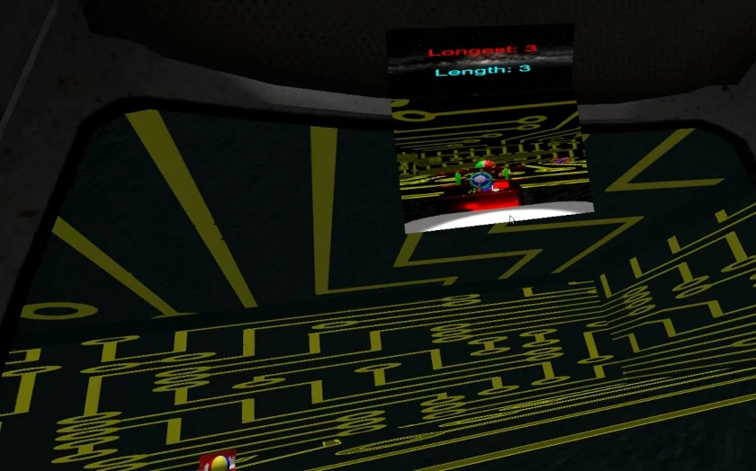 Изображение игры: Snake VR