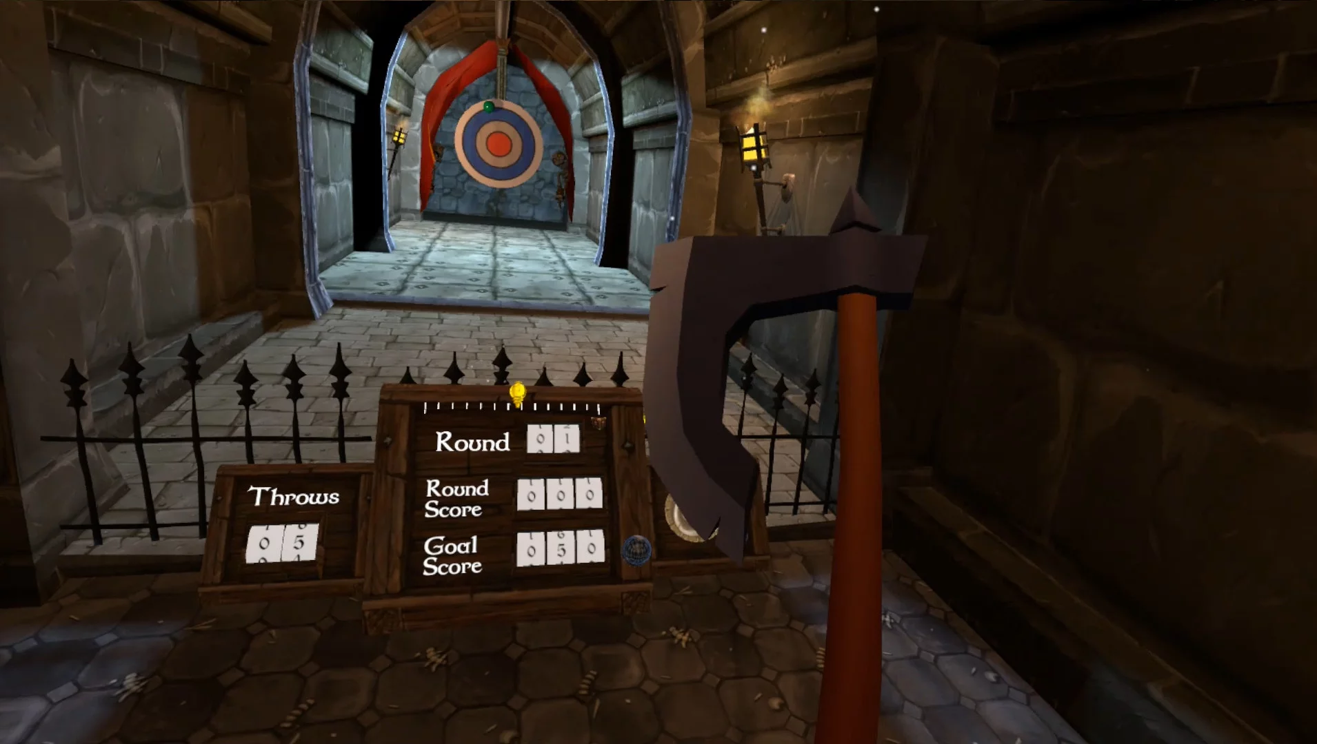 Изображение игры: Axe Throw VR