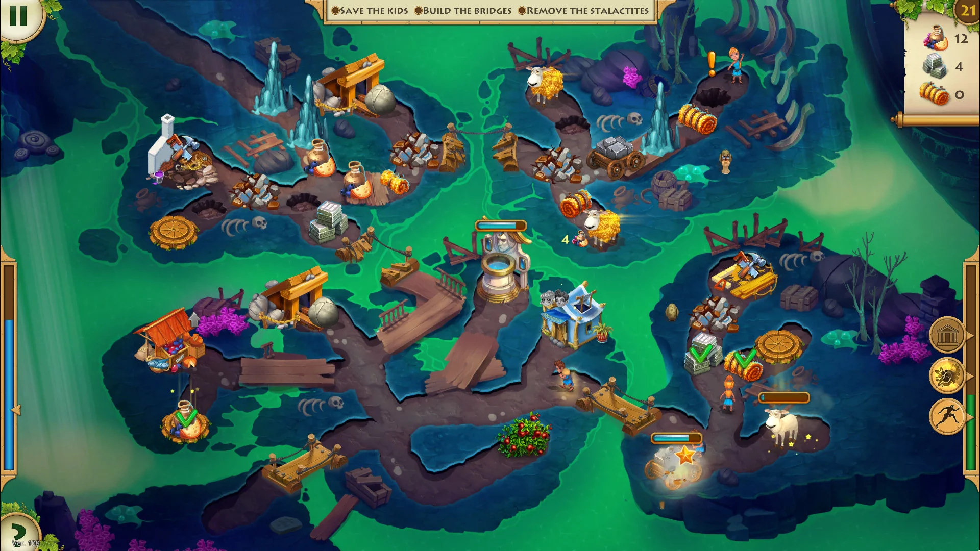 Изображение игры: Kids of Hellas: Back to Olympus