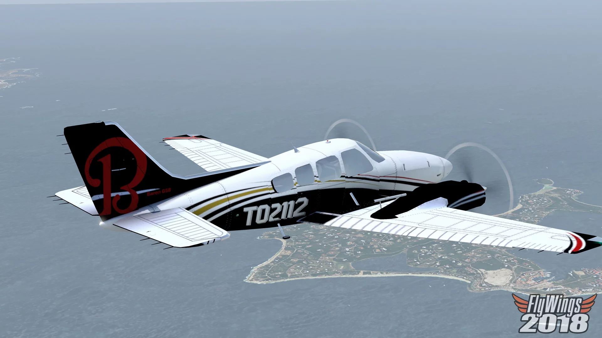 Изображение игры: FlyWings 2018 Flight Simulator