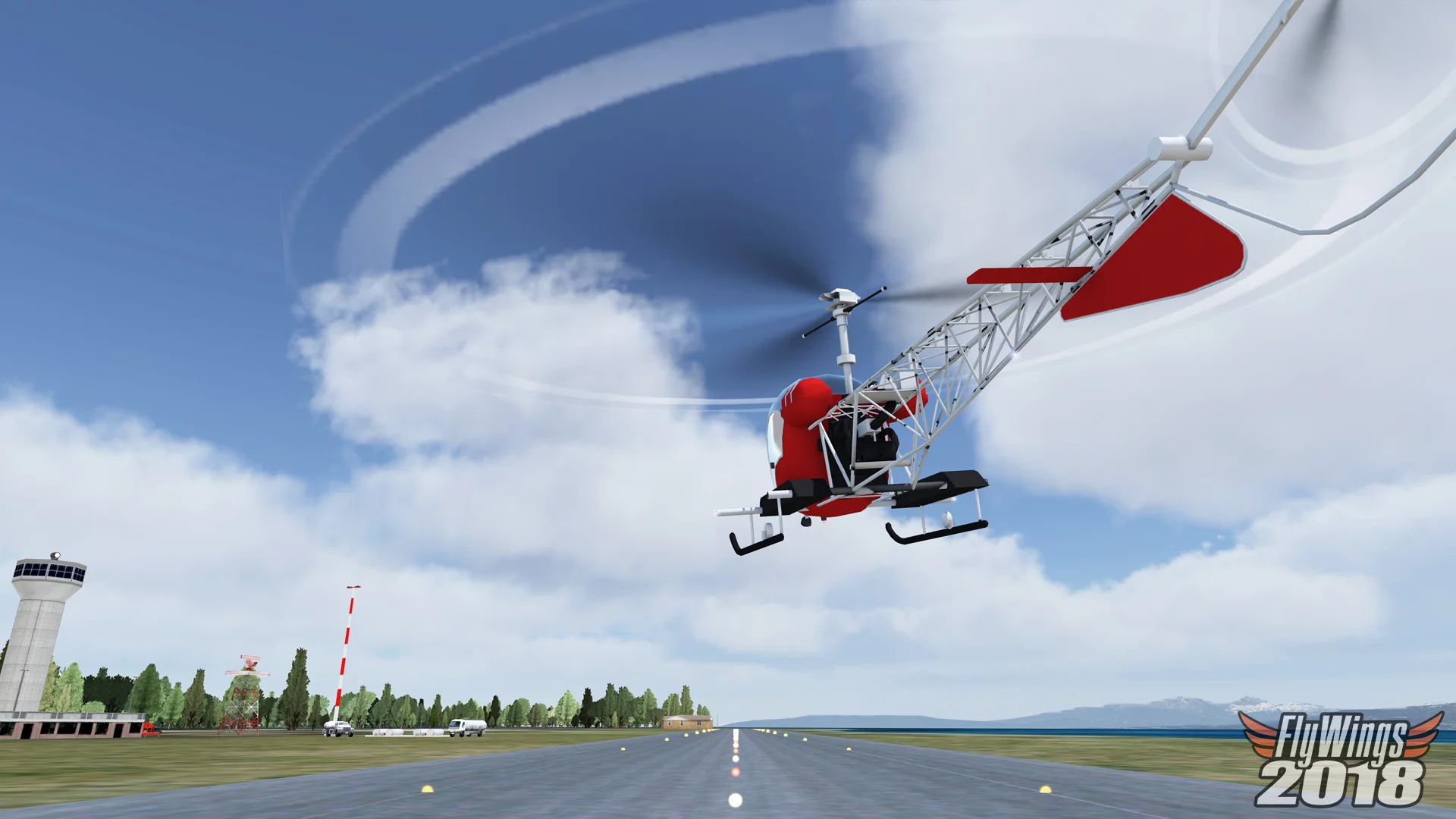 Изображение игры: FlyWings 2018 Flight Simulator