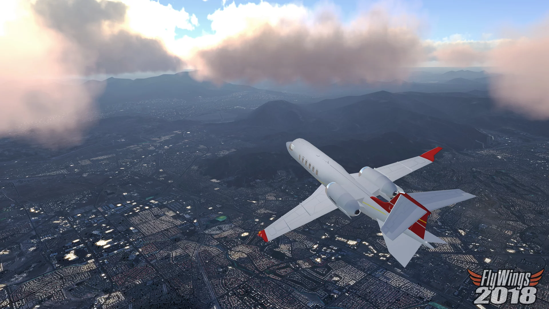 Изображение игры: FlyWings 2018 Flight Simulator