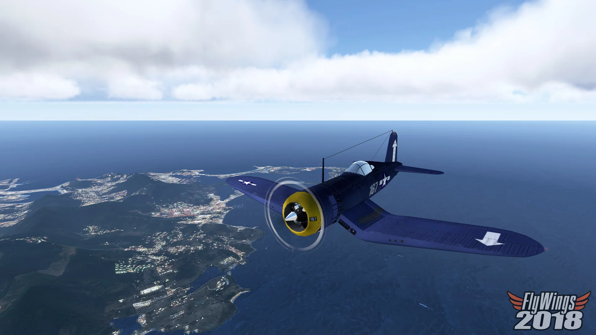 Изображение игры: FlyWings 2018 Flight Simulator