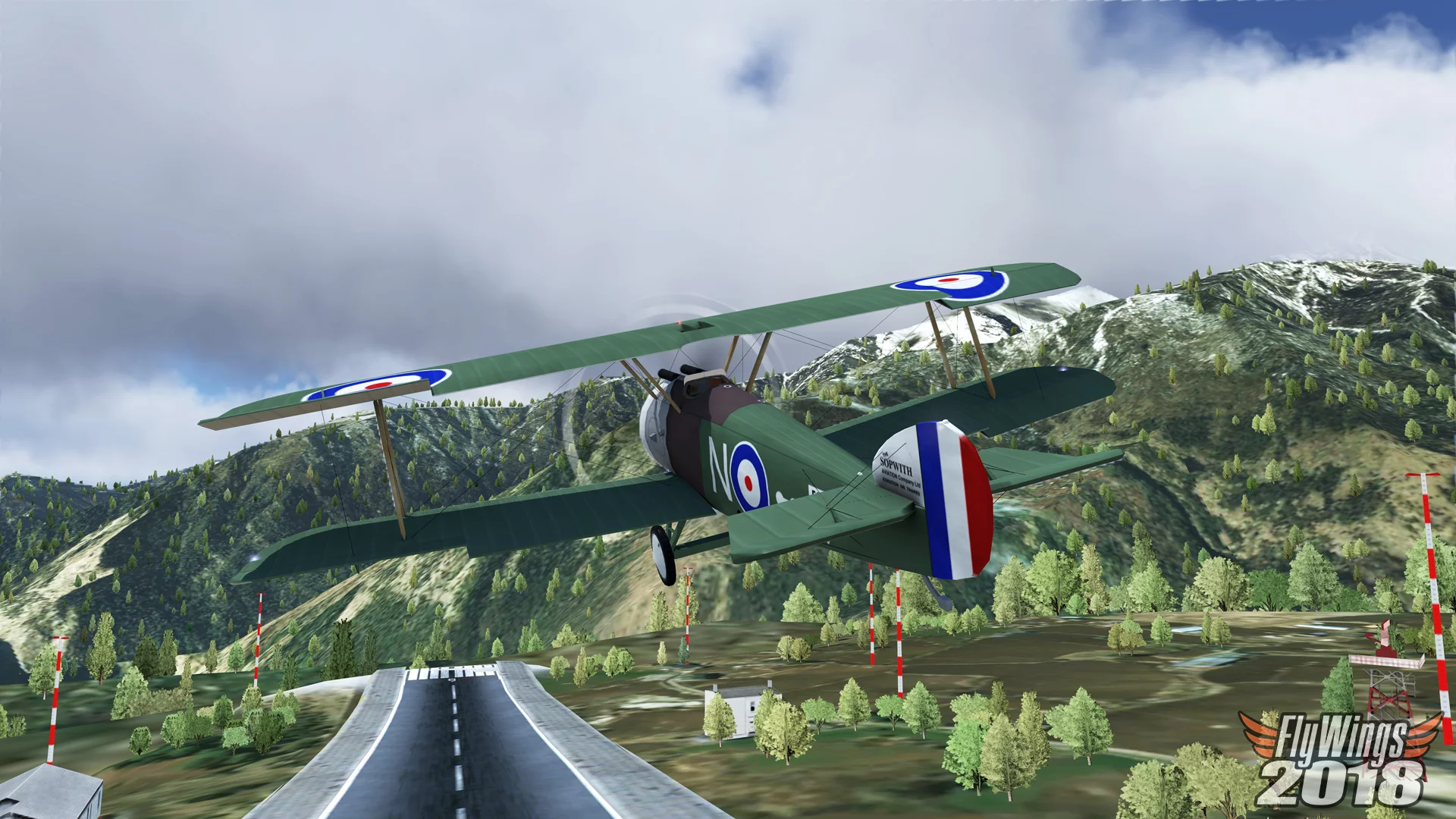 Изображение игры: FlyWings 2018 Flight Simulator