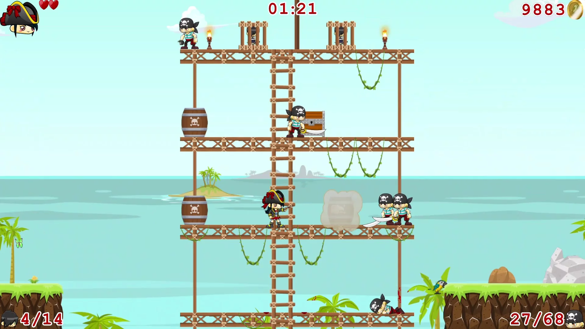 Изображение игры: Pirate Island Rescue