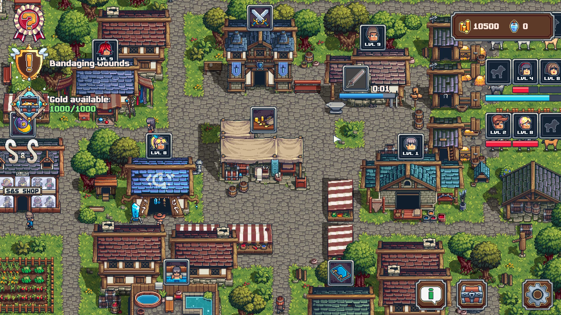 Изображение игры: Swag and Sorcery