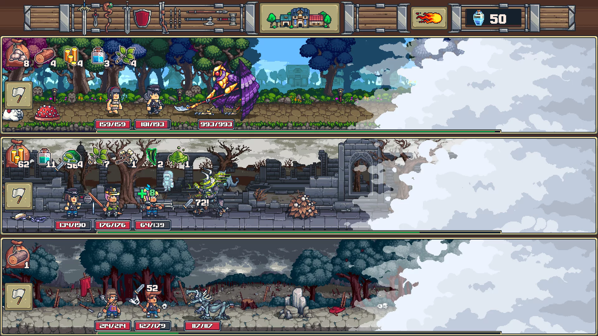 Изображение игры: Swag and Sorcery