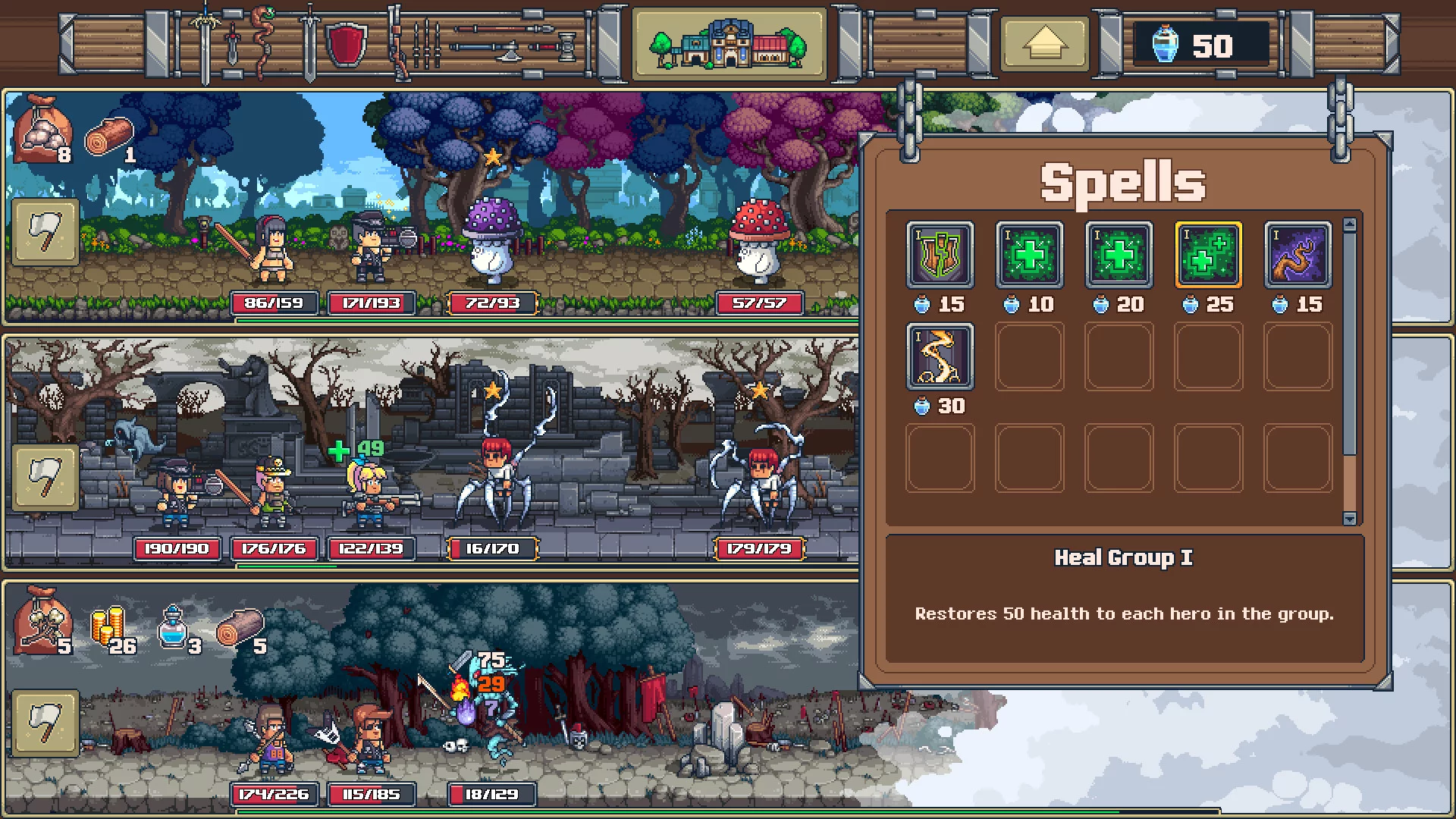 Изображение игры: Swag and Sorcery