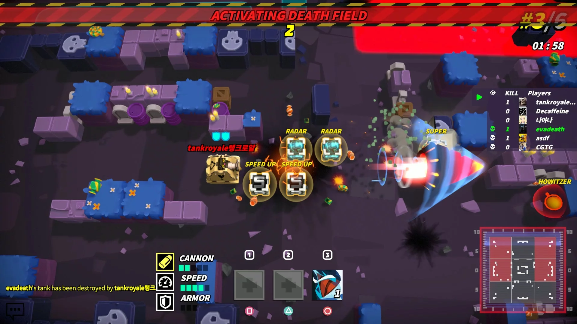 Изображение игры: Tank Royale