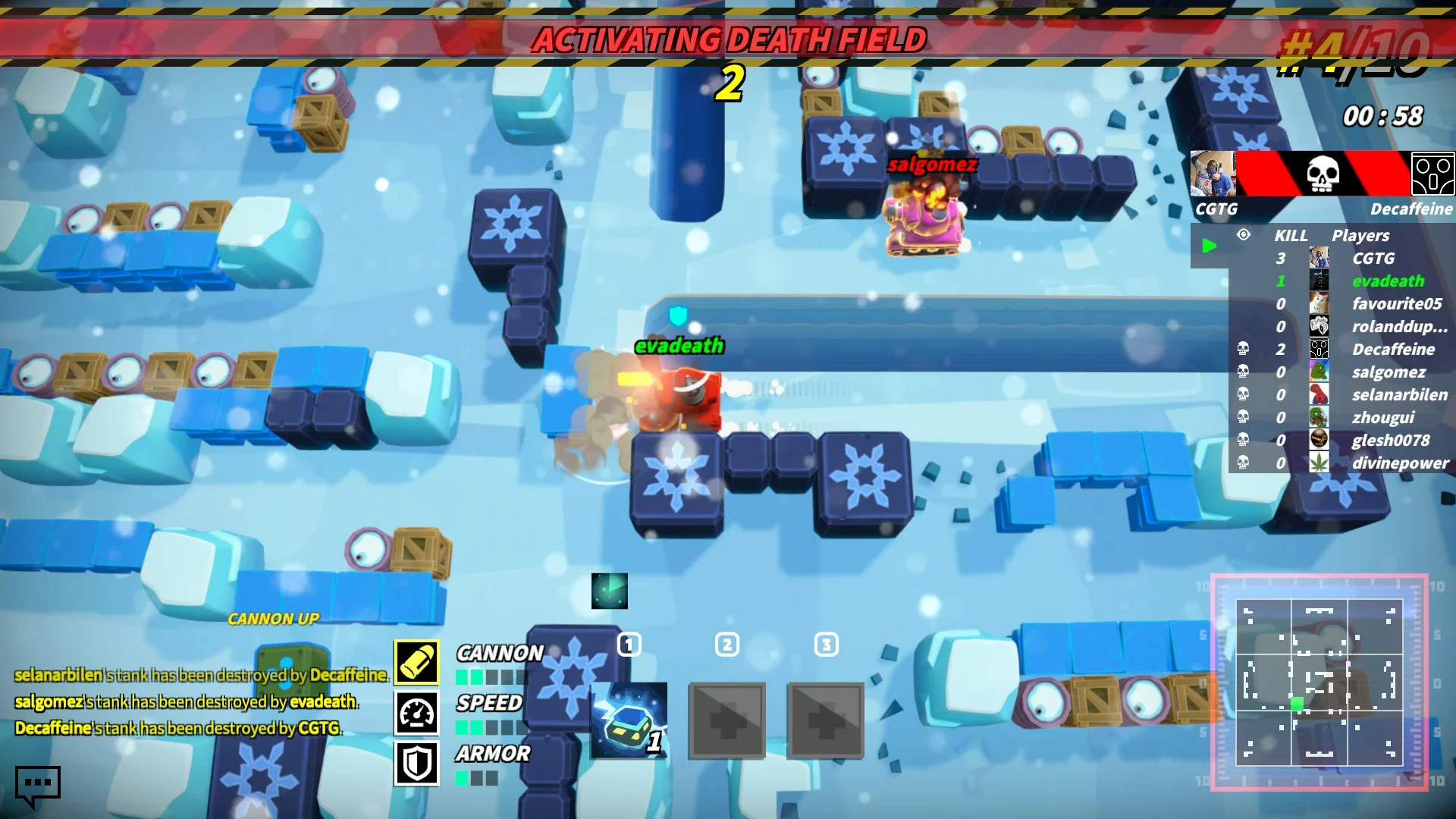 Изображение игры: Tank Royale