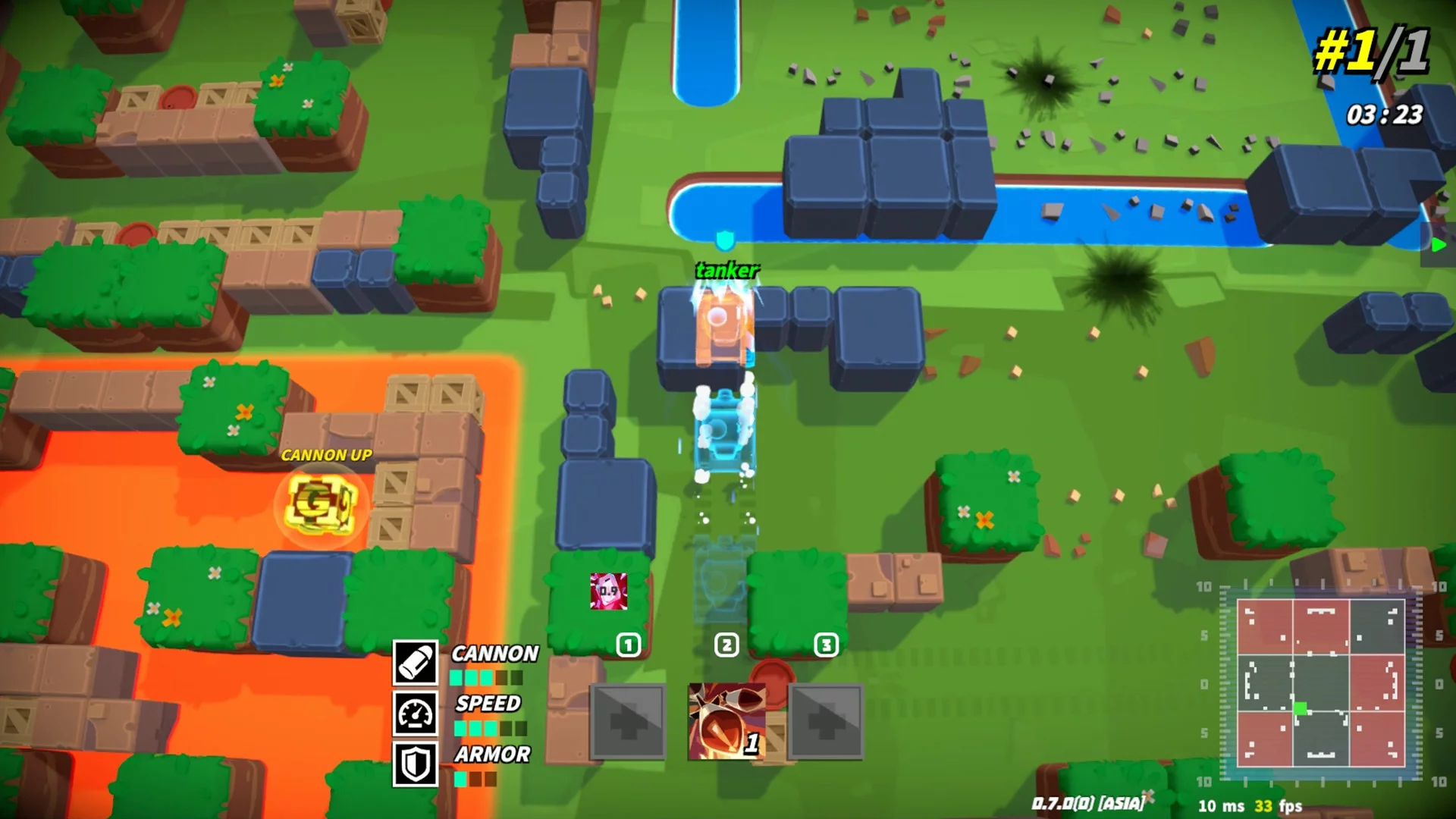 Изображение игры: Tank Royale