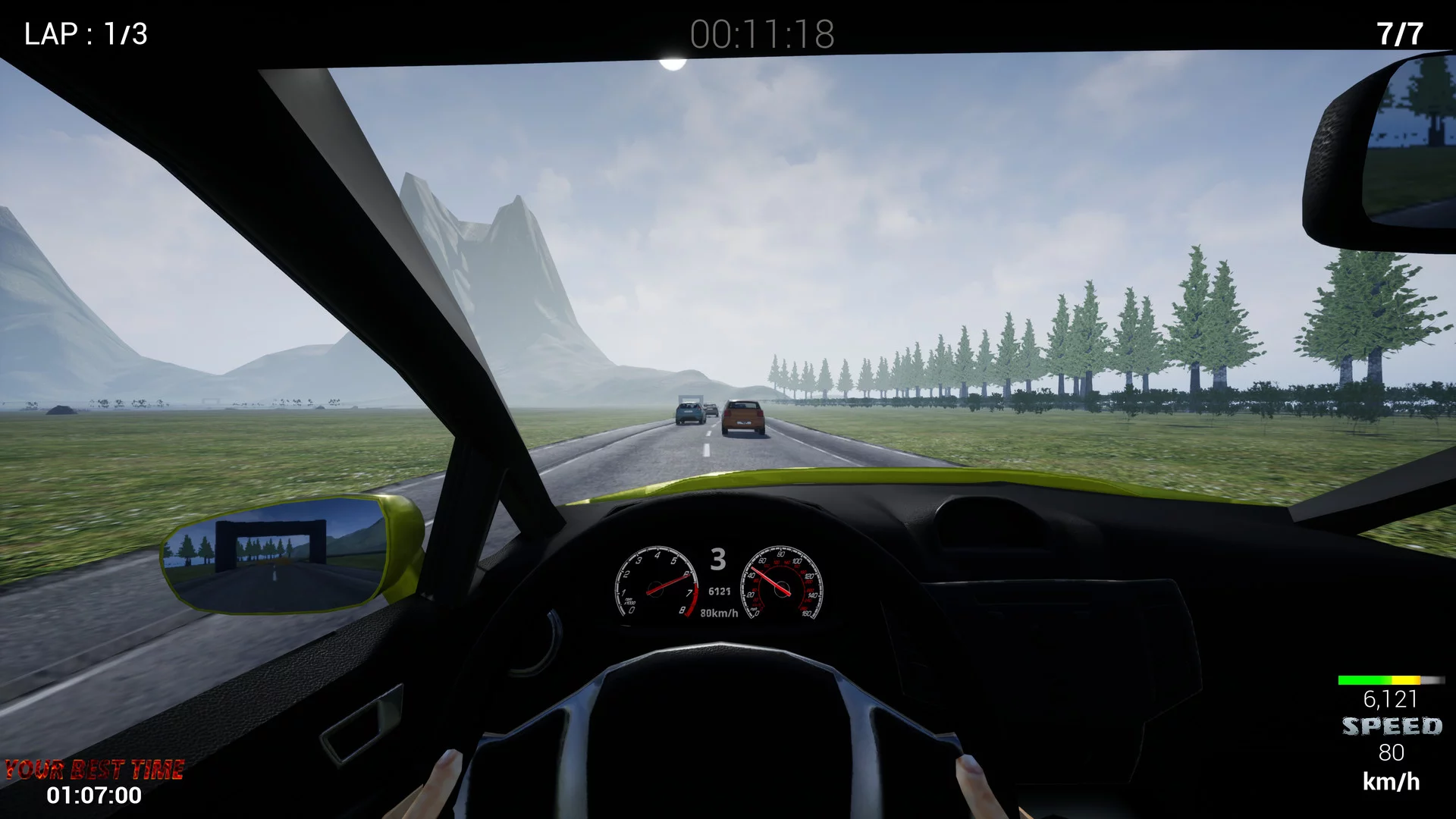 Изображение игры: CrazyDriving