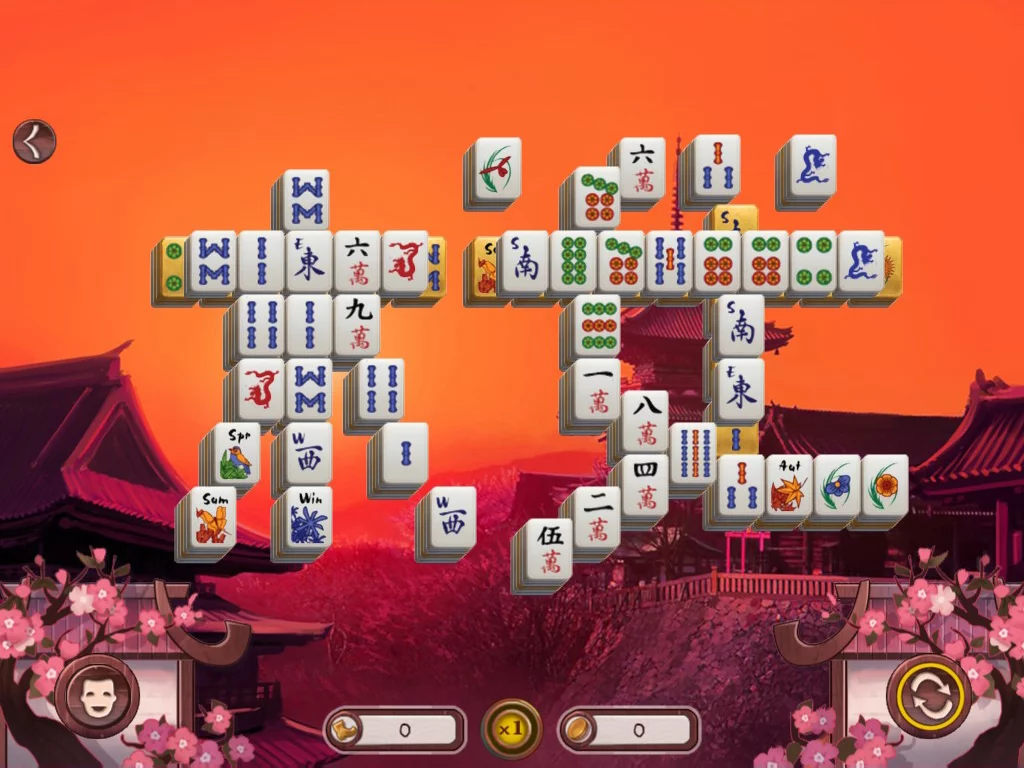 Изображение игры: Sakura Day 2 Mahjong